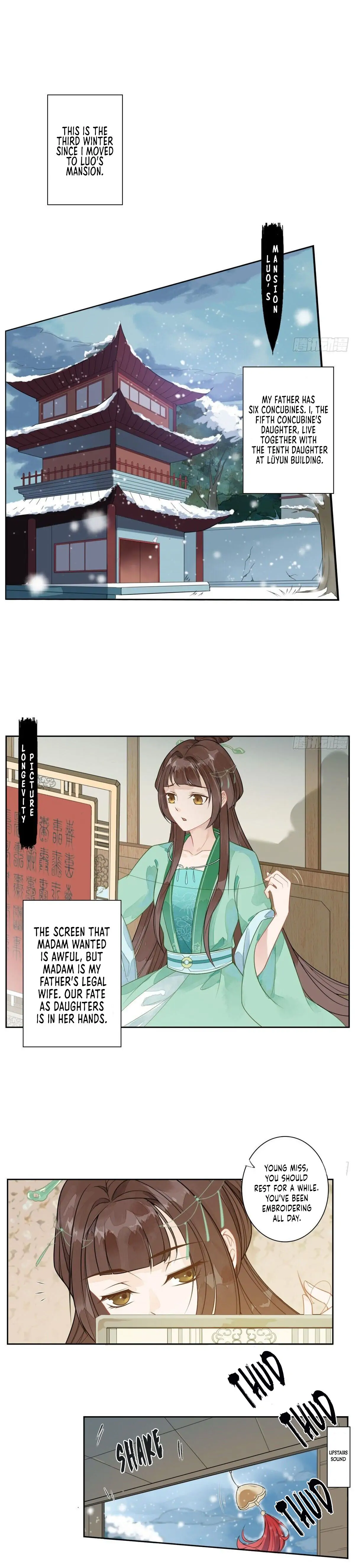A Concubine's Daughter and Her Tactics Chapter 1 - Page 2