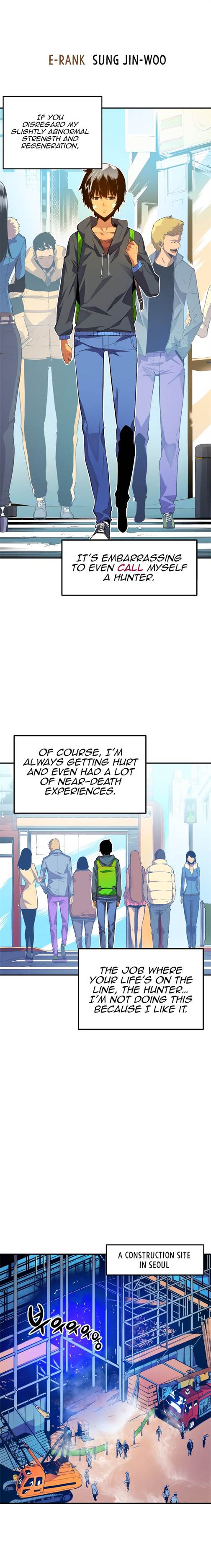 Solo Leveling Chapter 1 - Page 4