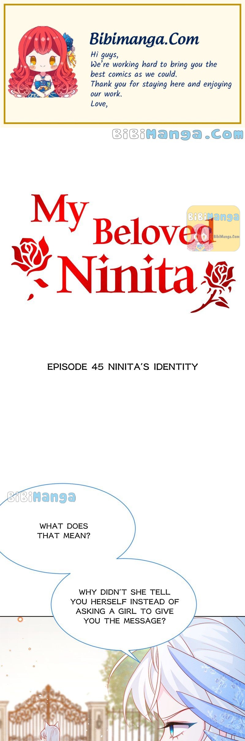 My Beloved Ninita Chapter 45 - Page 1