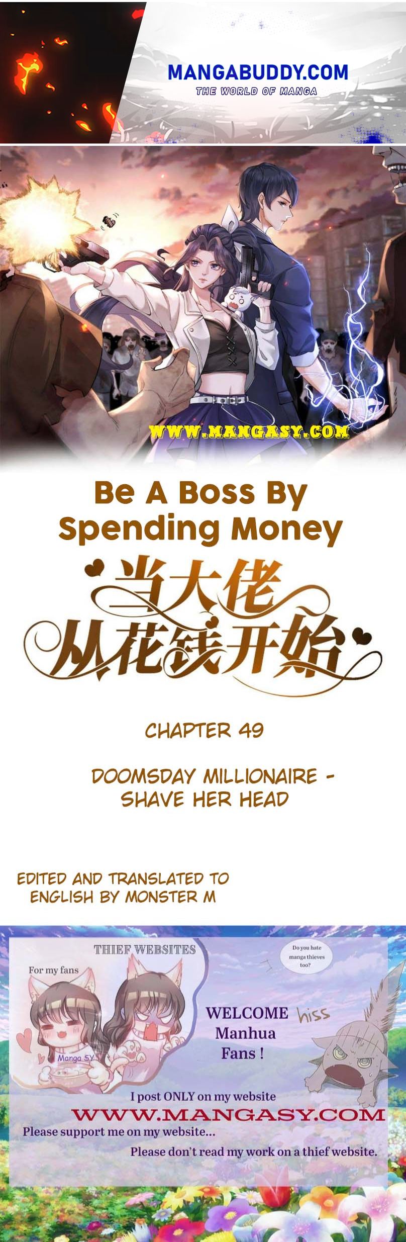 Becoming a Big Boss Starts with Spending Money Chapter 49 - Page 1
