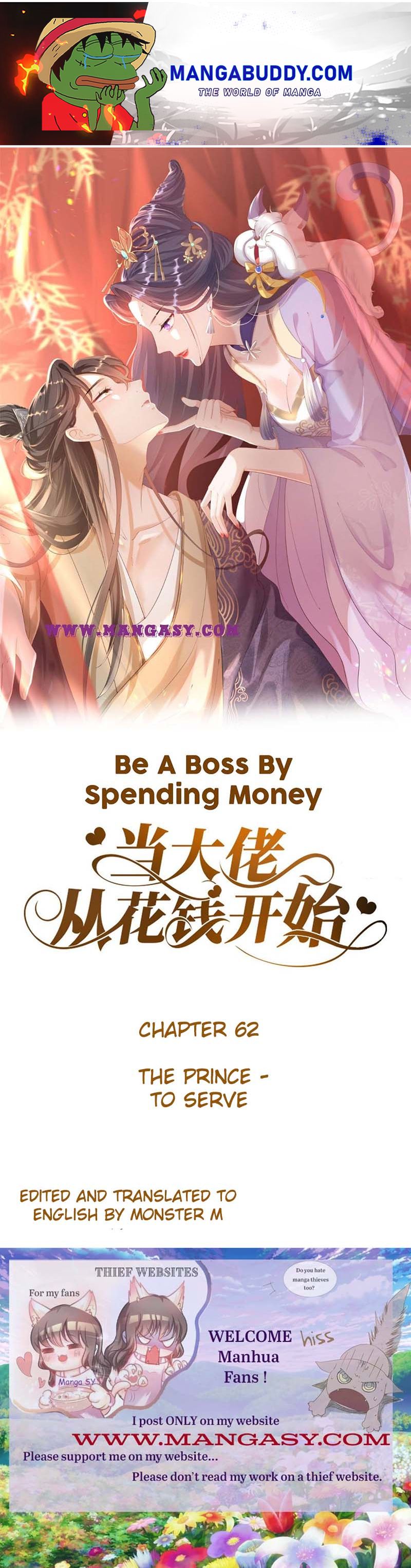 Becoming a Big Boss Starts with Spending Money Chapter 62 - Page 1