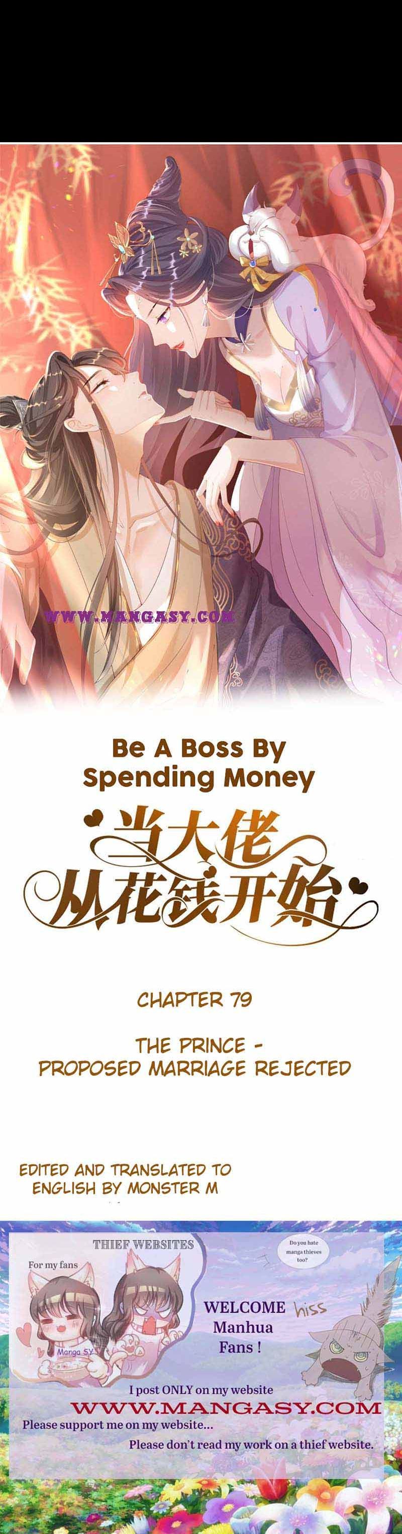 Becoming a Big Boss Starts with Spending Money Chapter 79 - Page 1