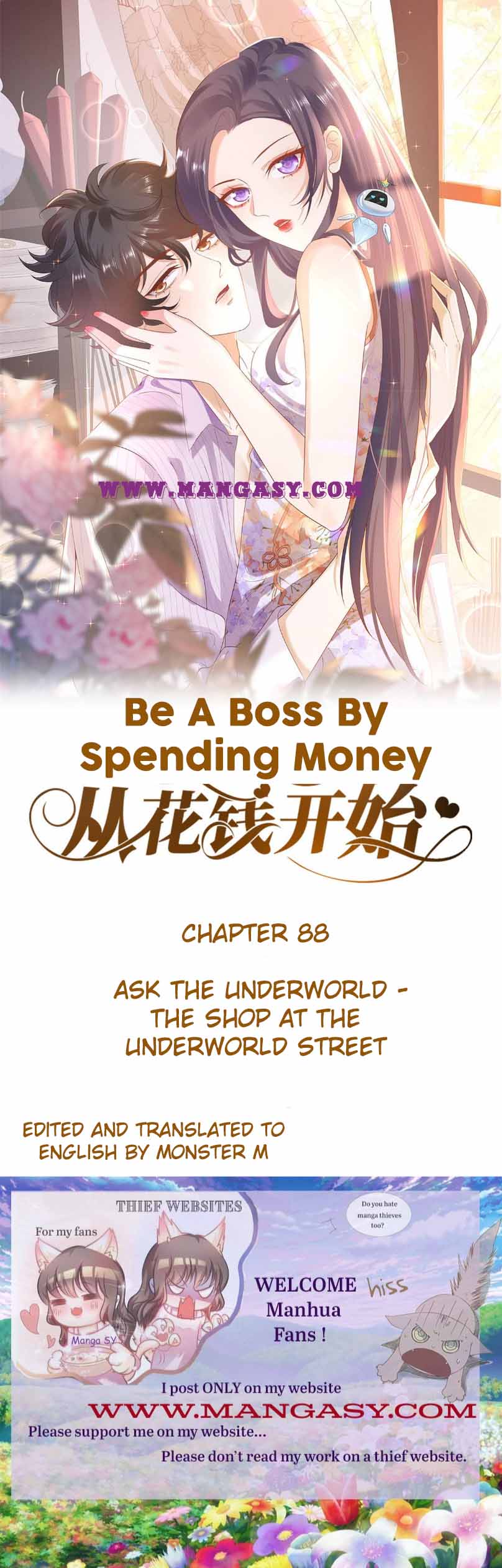 Becoming a Big Boss Starts with Spending Money Chapter 88 - Page 1