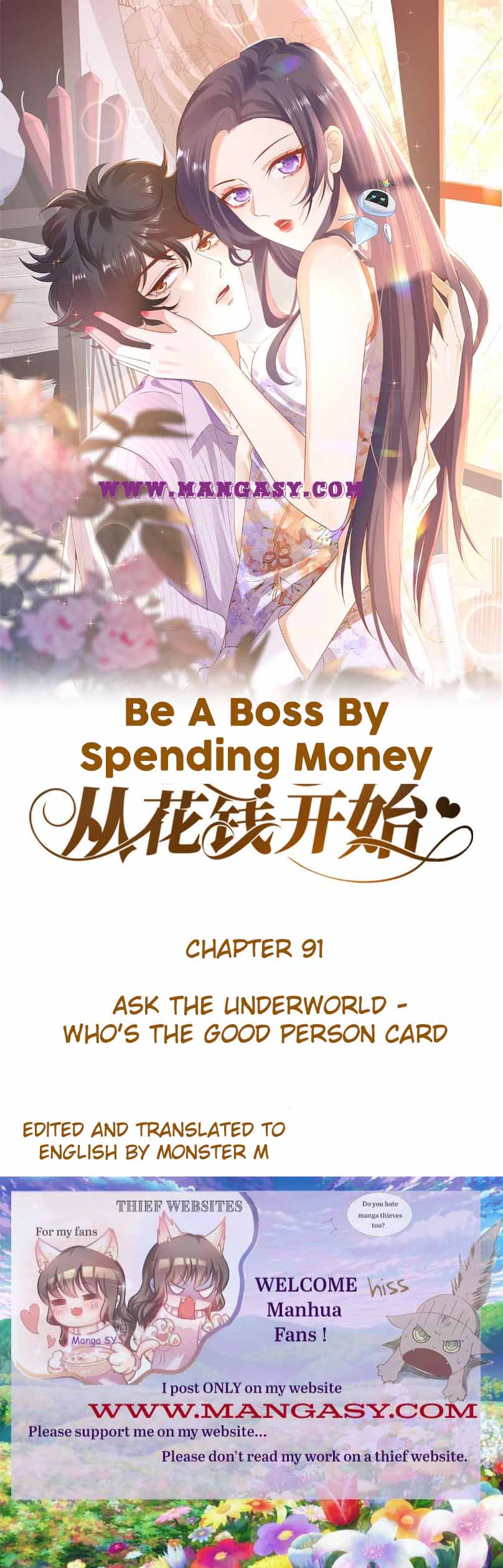 Becoming a Big Boss Starts with Spending Money Chapter 91 - Page 1
