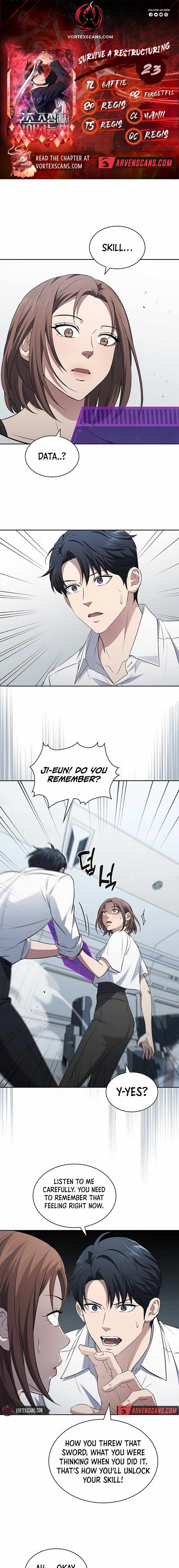 How to Survive Restructuring Chapter 23 - Page 1