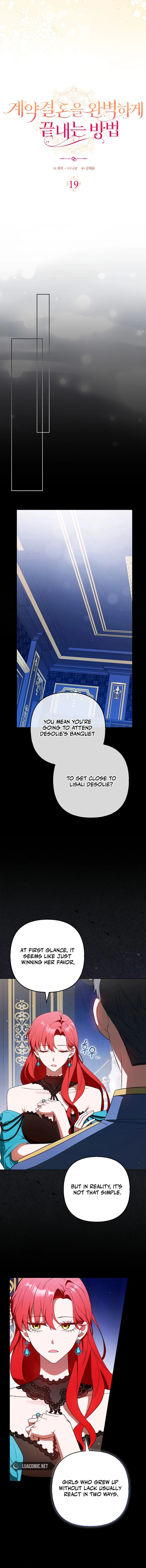 How to Perfectly End a Contract Marriage Chapter 19 - Page 3