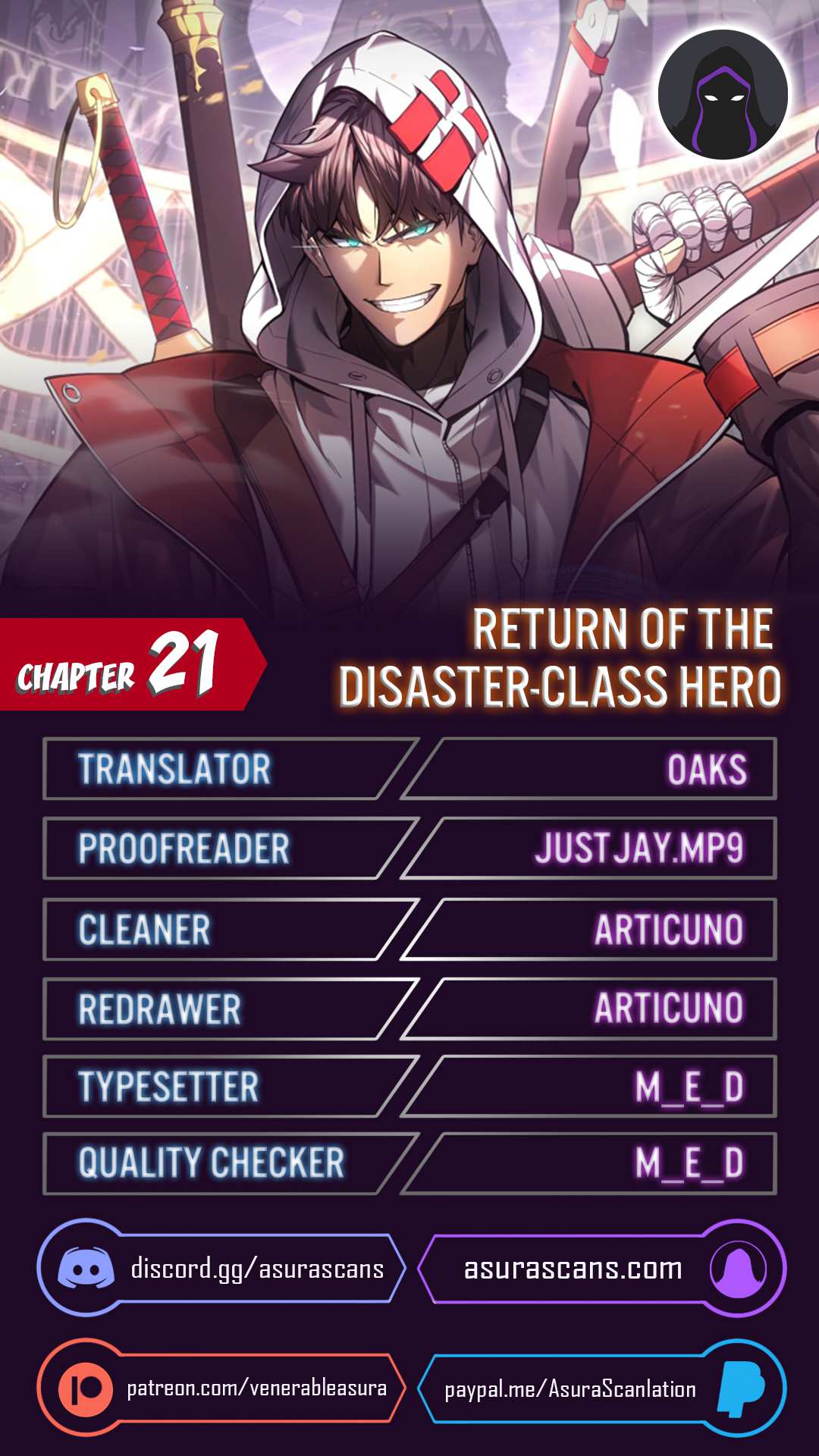Return of the Disaster-Class Hero Chapter 21 - Page 1