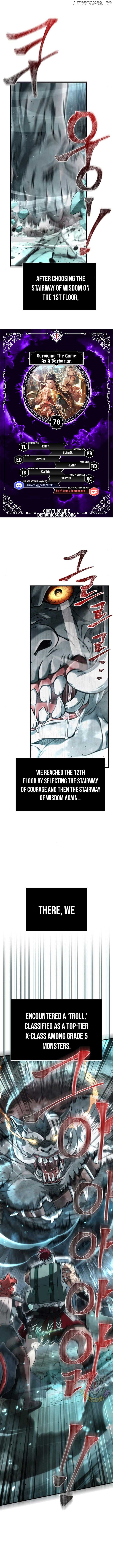 Surviving The Game as a Barbarian Chapter 78 - Page 1