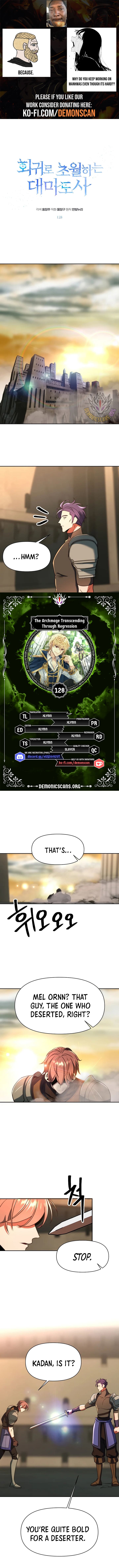 Archmage Transcending Through Regression Chapter 128 - Page 1