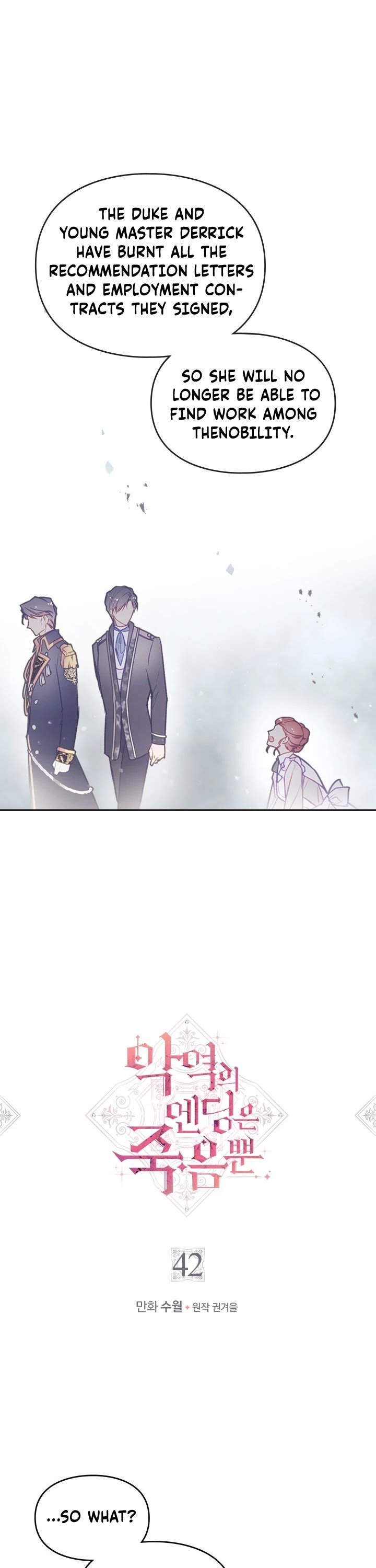 Death Is The Only Ending For The Villainess Chapter 42 - Page 2