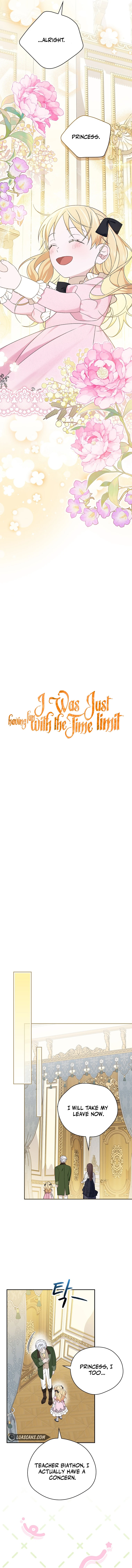 I Was Just Having Fun With The Time Limit Chapter 24 - Page 7