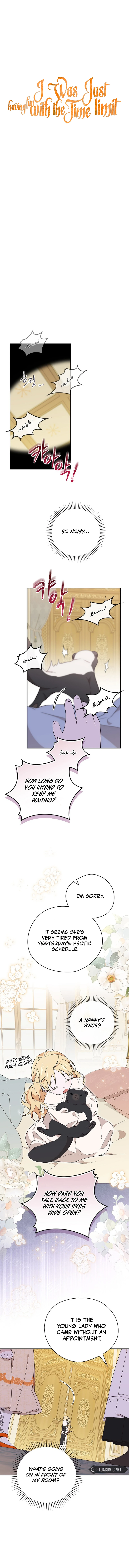 I Was Just Having Fun With The Time Limit Chapter 27 - Page 6