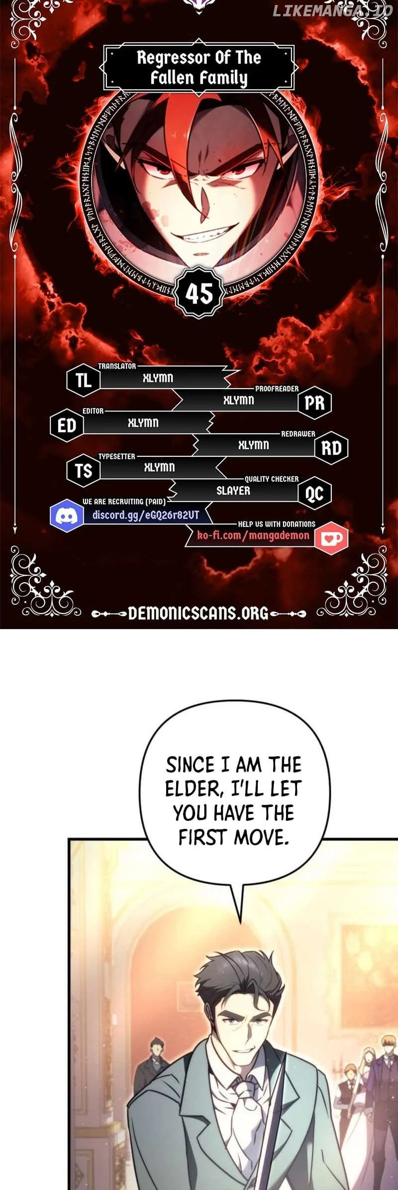 Regressor of the Fallen family Chapter 45 - Page 2