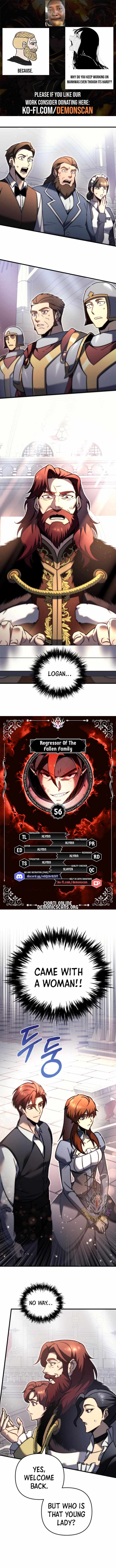 Regressor of the Fallen family Chapter 56 - Page 1