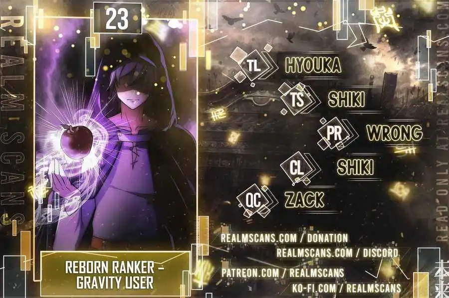Reborn Ranker – Gravity User Chapter 23 - Page 1
