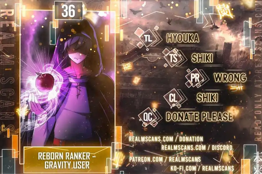 Reborn Ranker – Gravity User Chapter 36 - Page 1