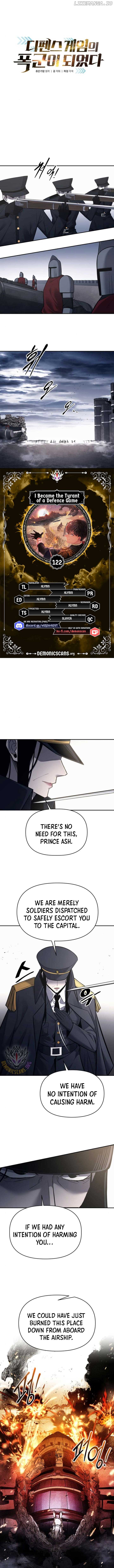 I Became the Tyrant of a Defence Game Chapter 122 - Page 1