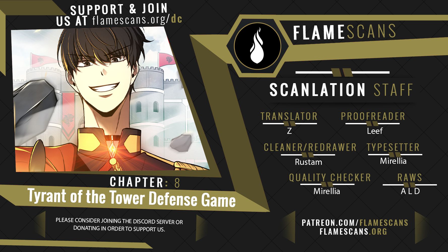 I Became the Tyrant of a Defence Game Chapter 8 - Page 1