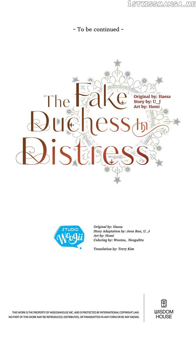 The Fake Duchess in Distresss Chapter 19 - Page 54