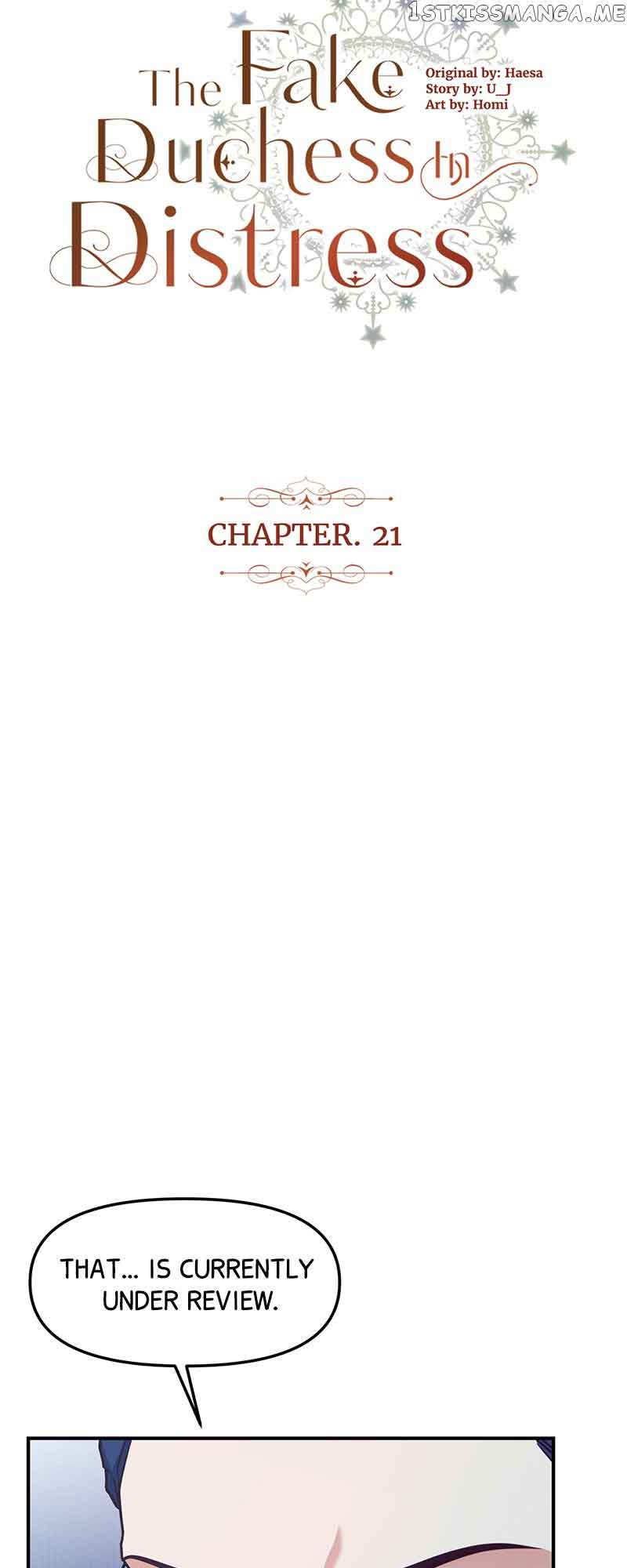 The Fake Duchess in Distresss Chapter 21 - Page 4