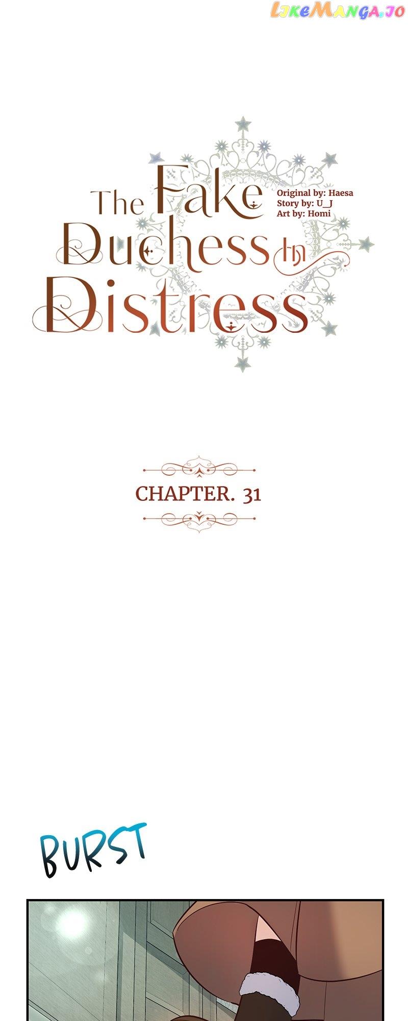 The Fake Duchess in Distresss Chapter 31 - Page 1