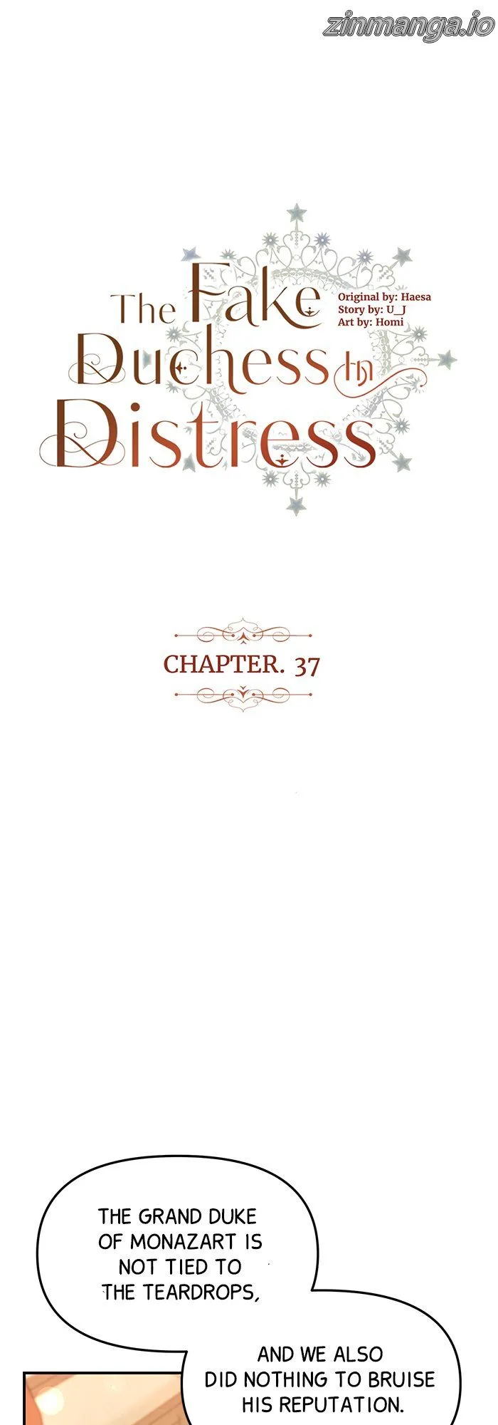 The Fake Duchess in Distresss Chapter 37 - Page 1