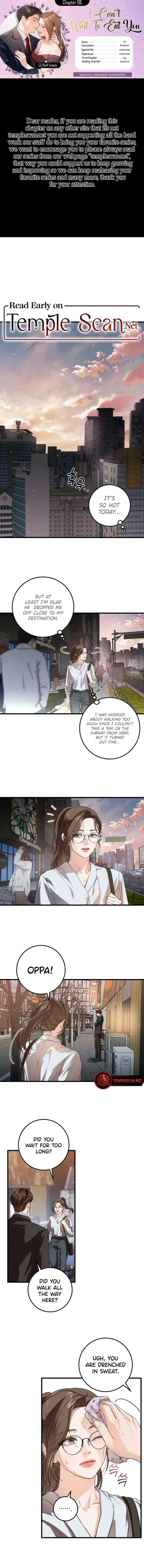 I Can’t Wait To Eat You Chapter 6 - Page 1