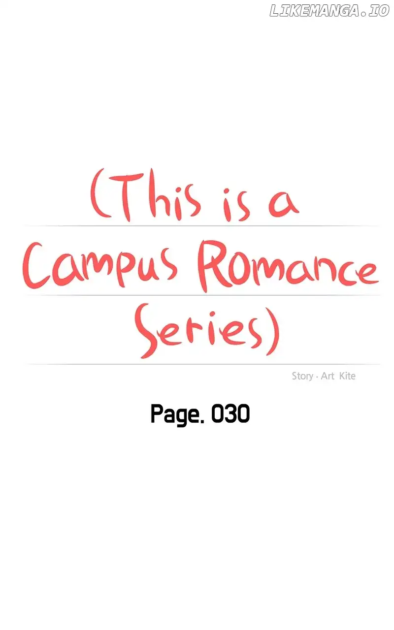 A Campus Romance, I Guess Chapter 30 - Page 34