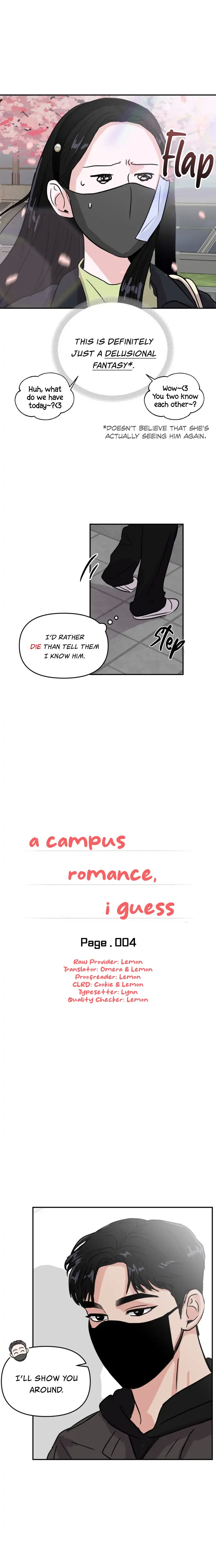 A Campus Romance, I Guess Chapter 4 - Page 2