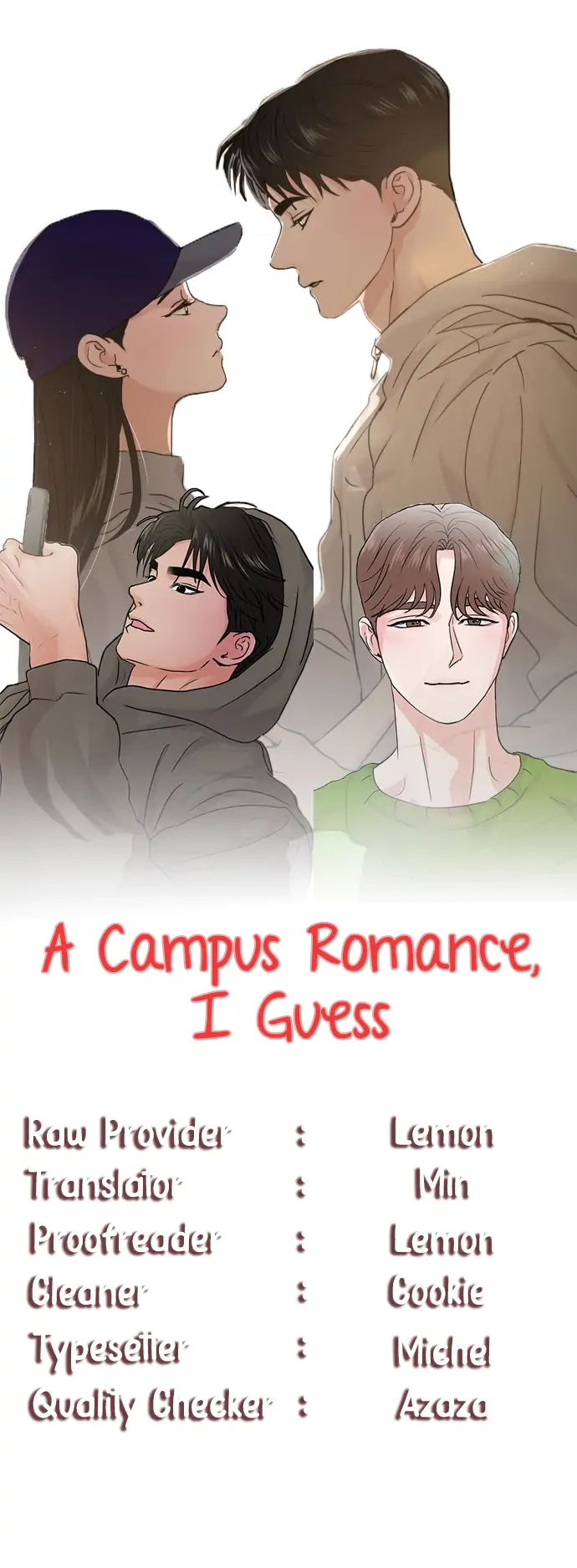A Campus Romance, I Guess Chapter 5 - Page 1