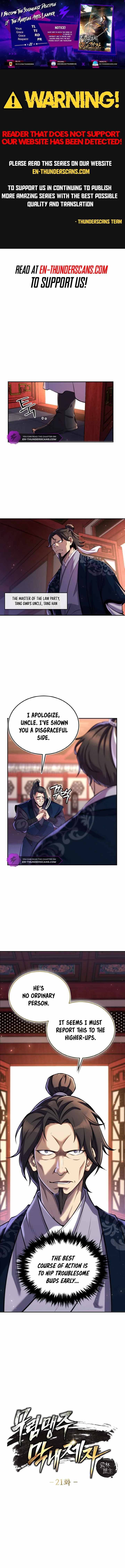I Become The Youngest Disciple of The Martial Arts Leader Chapter 21 - Page 1