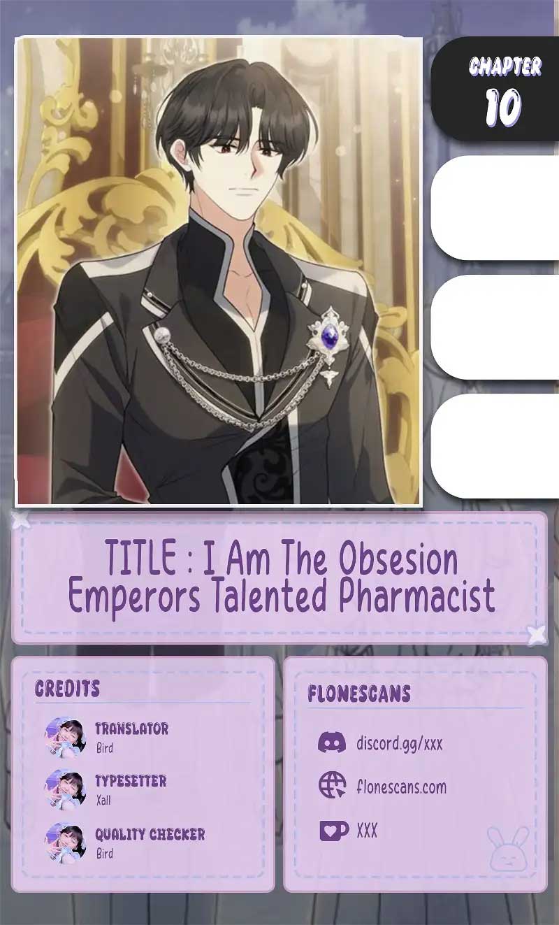 The Obsessive Emperor’s Capable Pharmacist Chapter 10 - Page 1