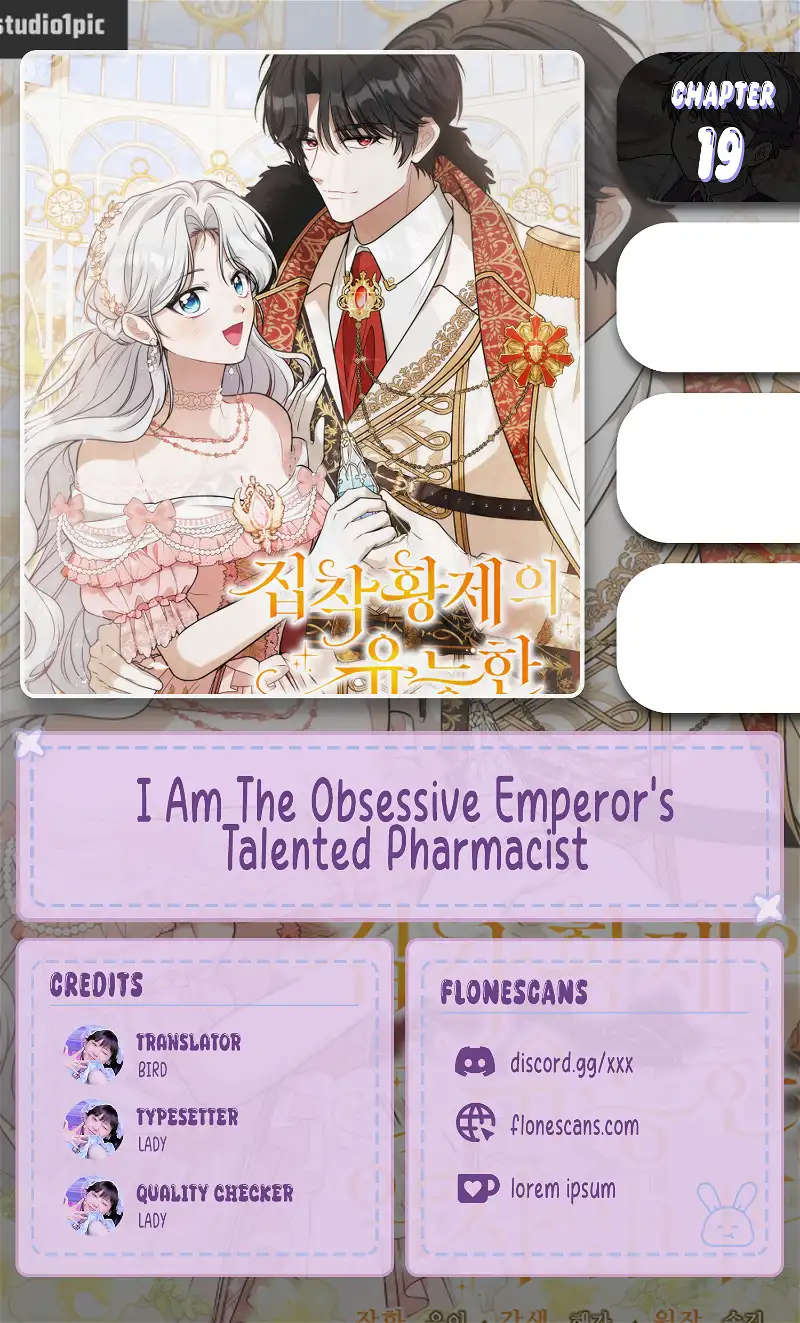 The Obsessive Emperor’s Capable Pharmacist Chapter 19 - Page 1
