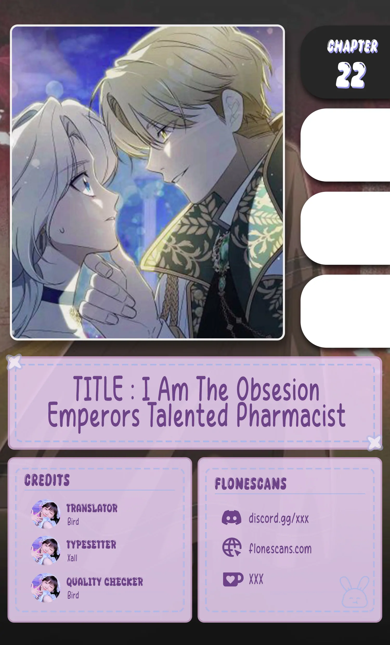The Obsessive Emperor’s Capable Pharmacist Chapter 22 - Page 1