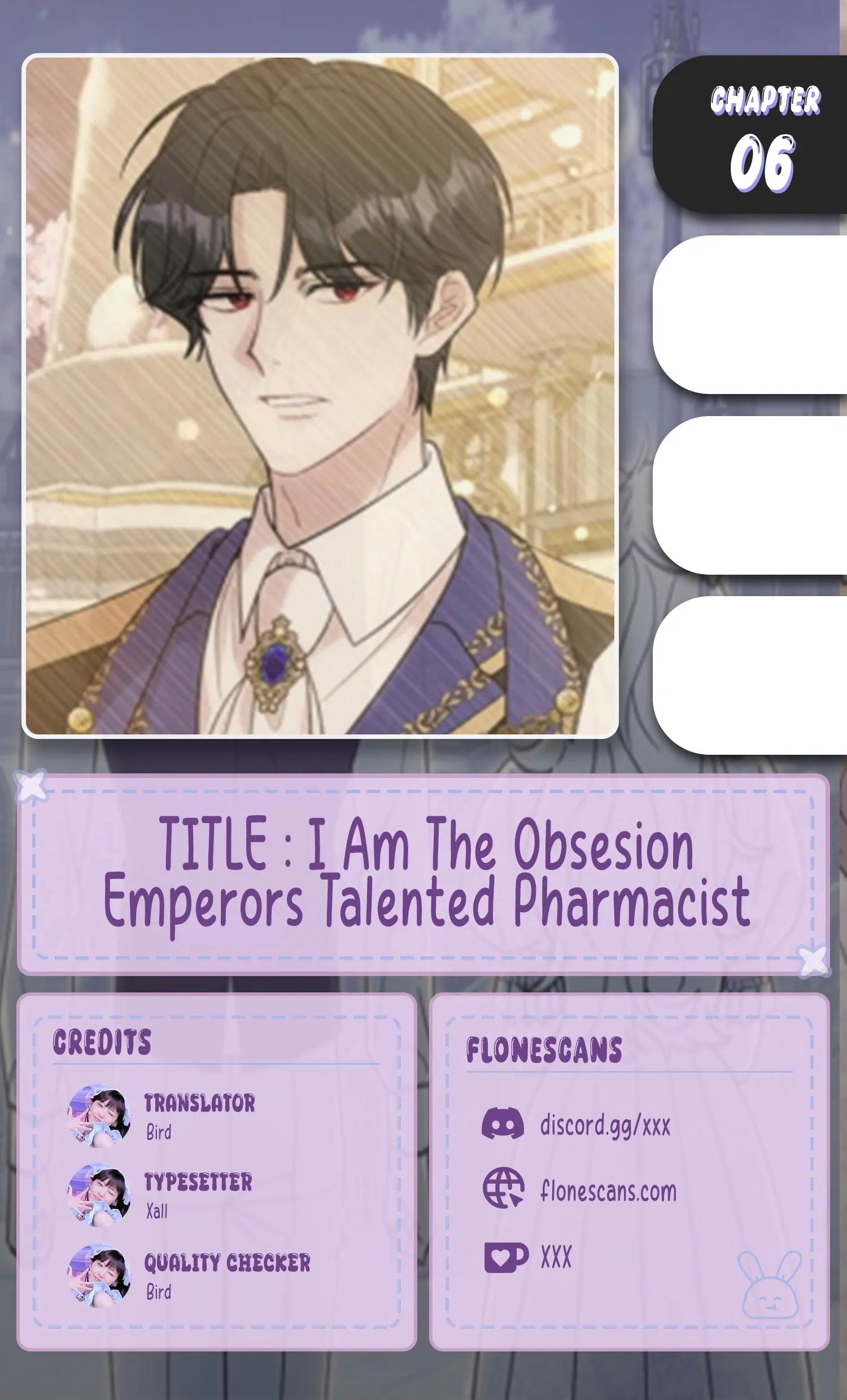 The Obsessive Emperor’s Capable Pharmacist Chapter 6 - Page 1