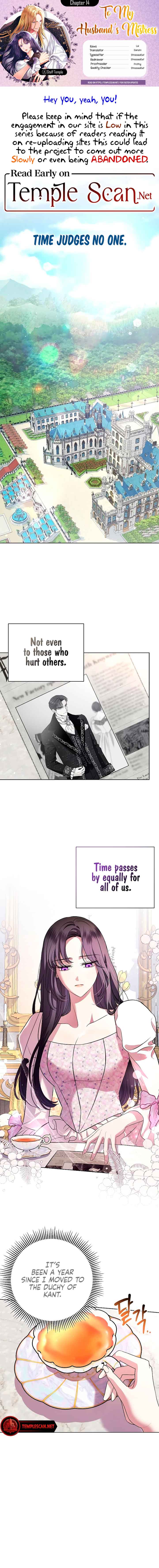 To My Husband’s Mistress Chapter 14 - Page 1