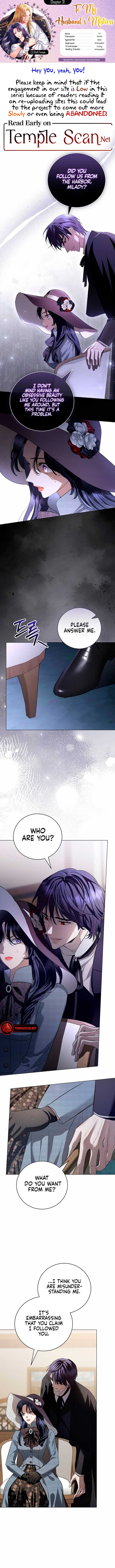 To My Husband’s Mistress Chapter 31 - Page 1
