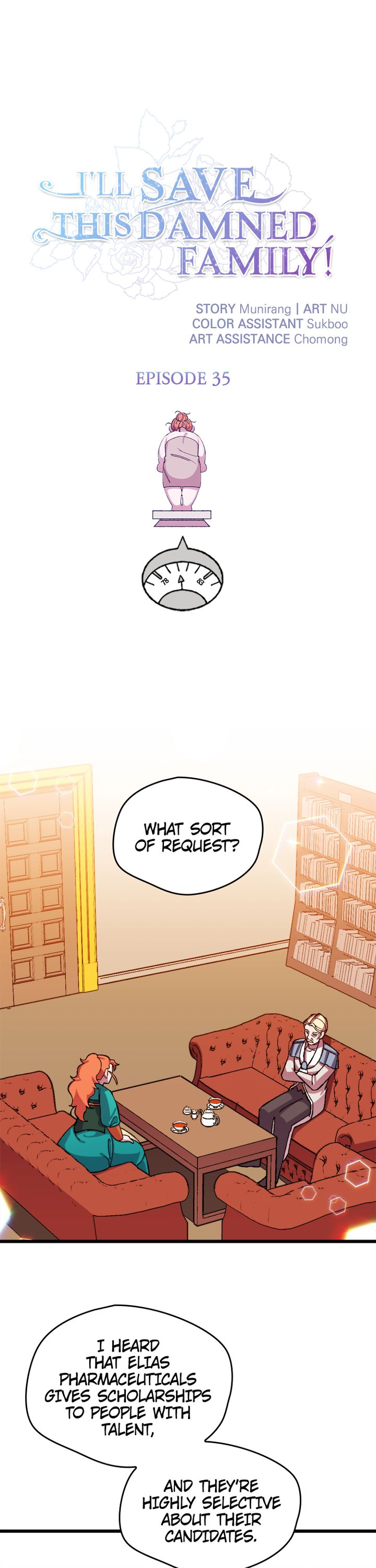 I’ll Save a Decent Family Chapter 35 - Page 1