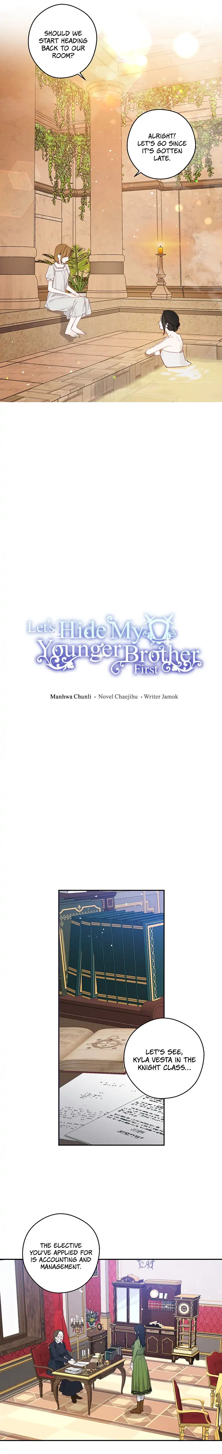 Let’s Hide My Younger Brother First Chapter 10 - Page 8
