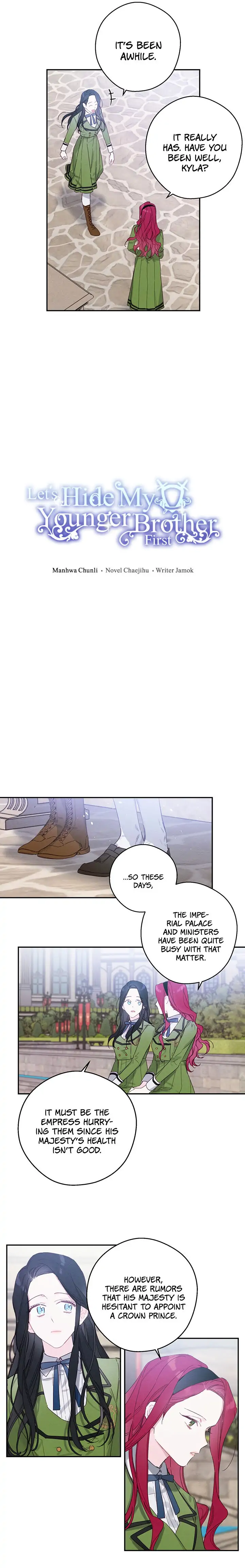 Let’s Hide My Younger Brother First Chapter 14 - Page 4
