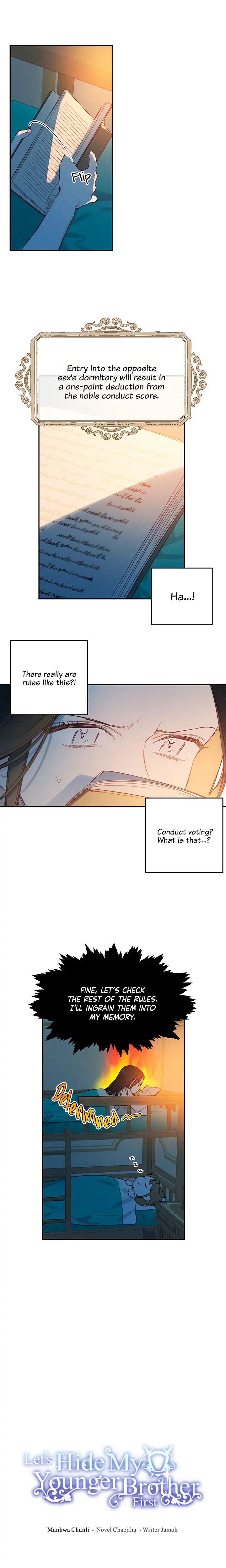 Let’s Hide My Younger Brother First Chapter 15 - Page 4