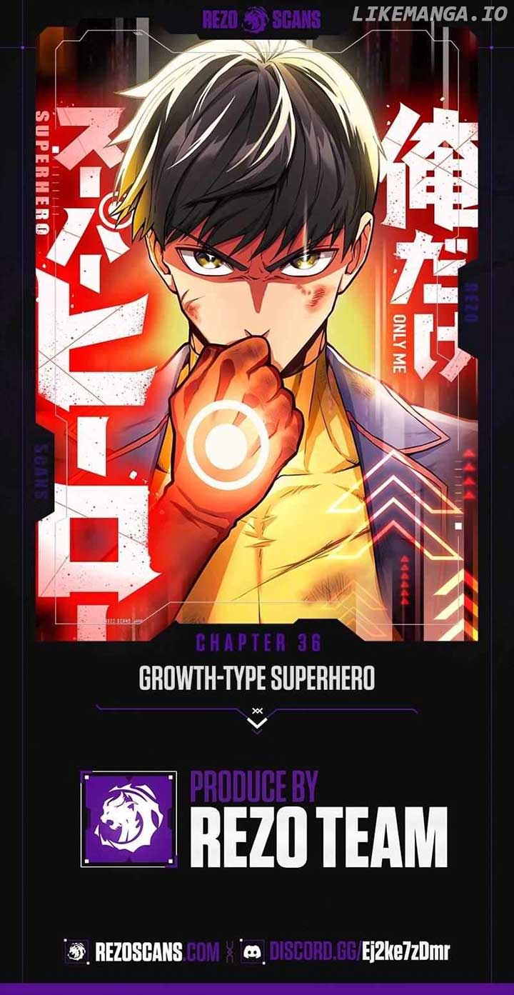 Growth-Type Superhero Chapter 36 - Page 1