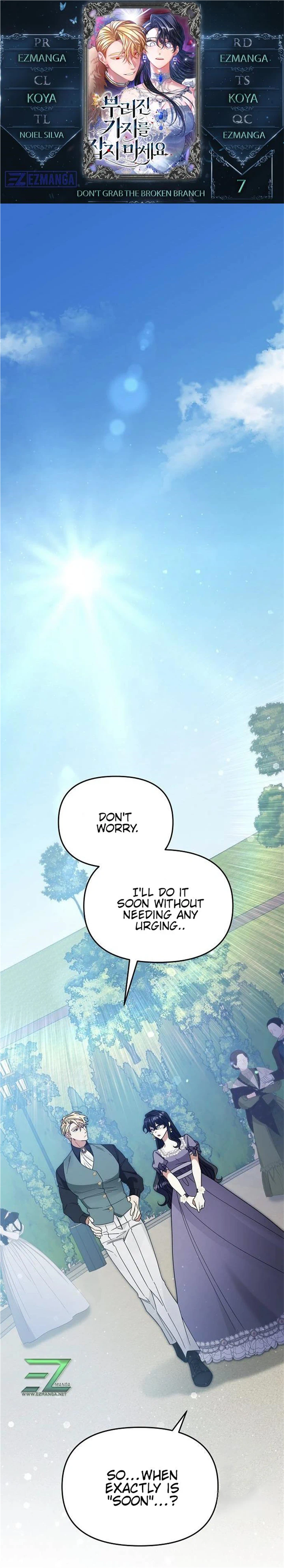 Don’t Grab the Broken Branch Chapter 7 - Page 1