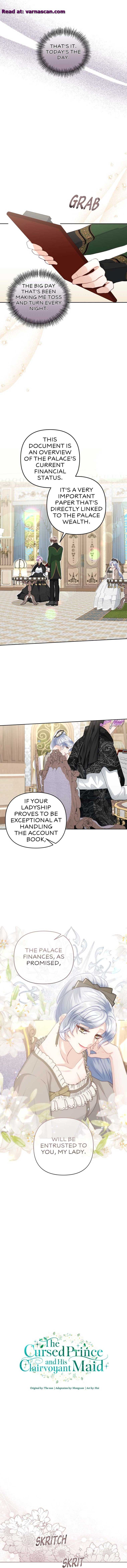 The Cursed Prince and His Clairvoyant Maid Chapter 33 - Page 4