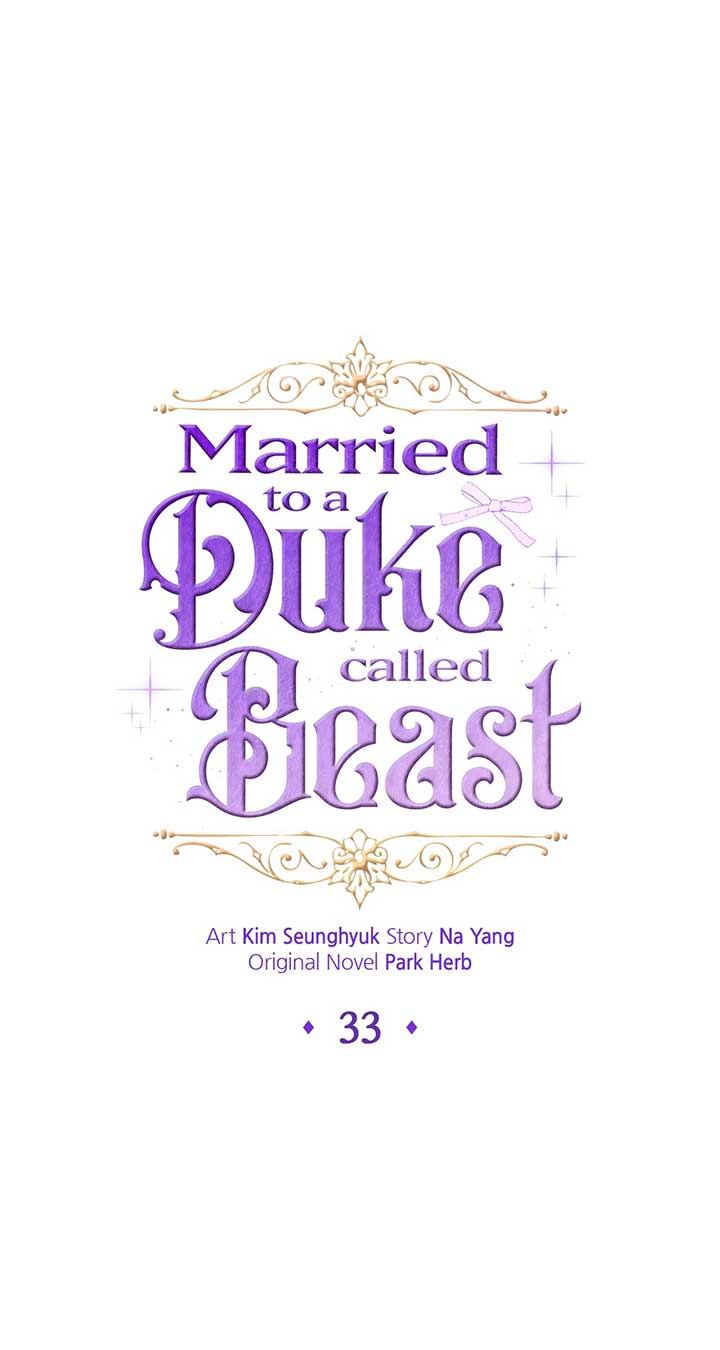 I Got Married to a Duke Called Beast Chapter 33 - Page 1