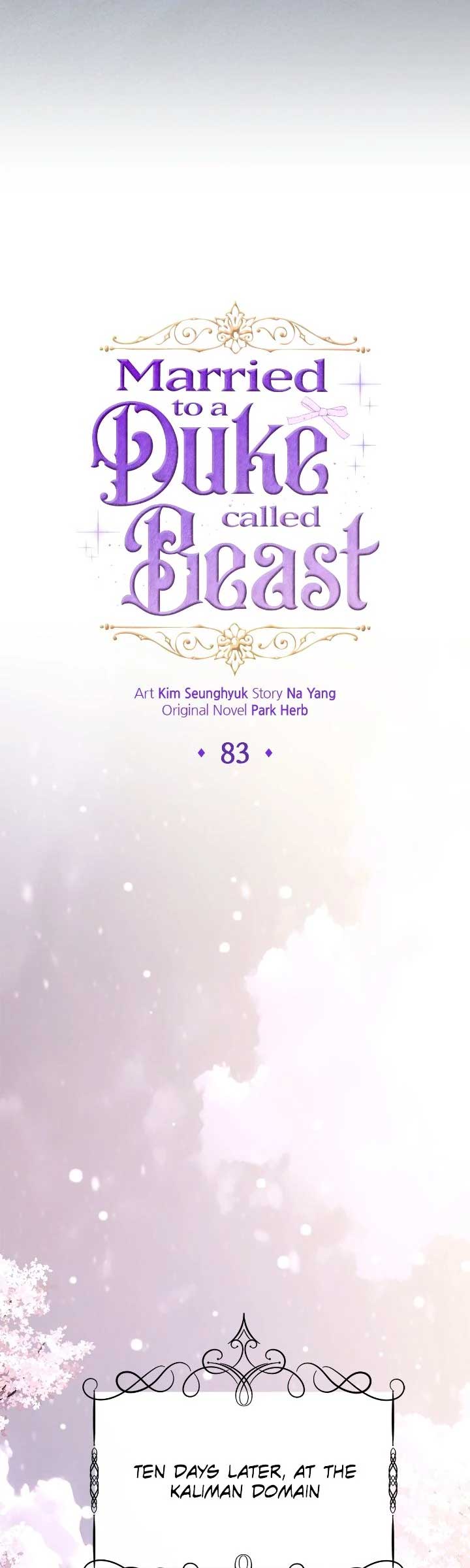 I Got Married to a Duke Called Beast Chapter 83 - Page 34