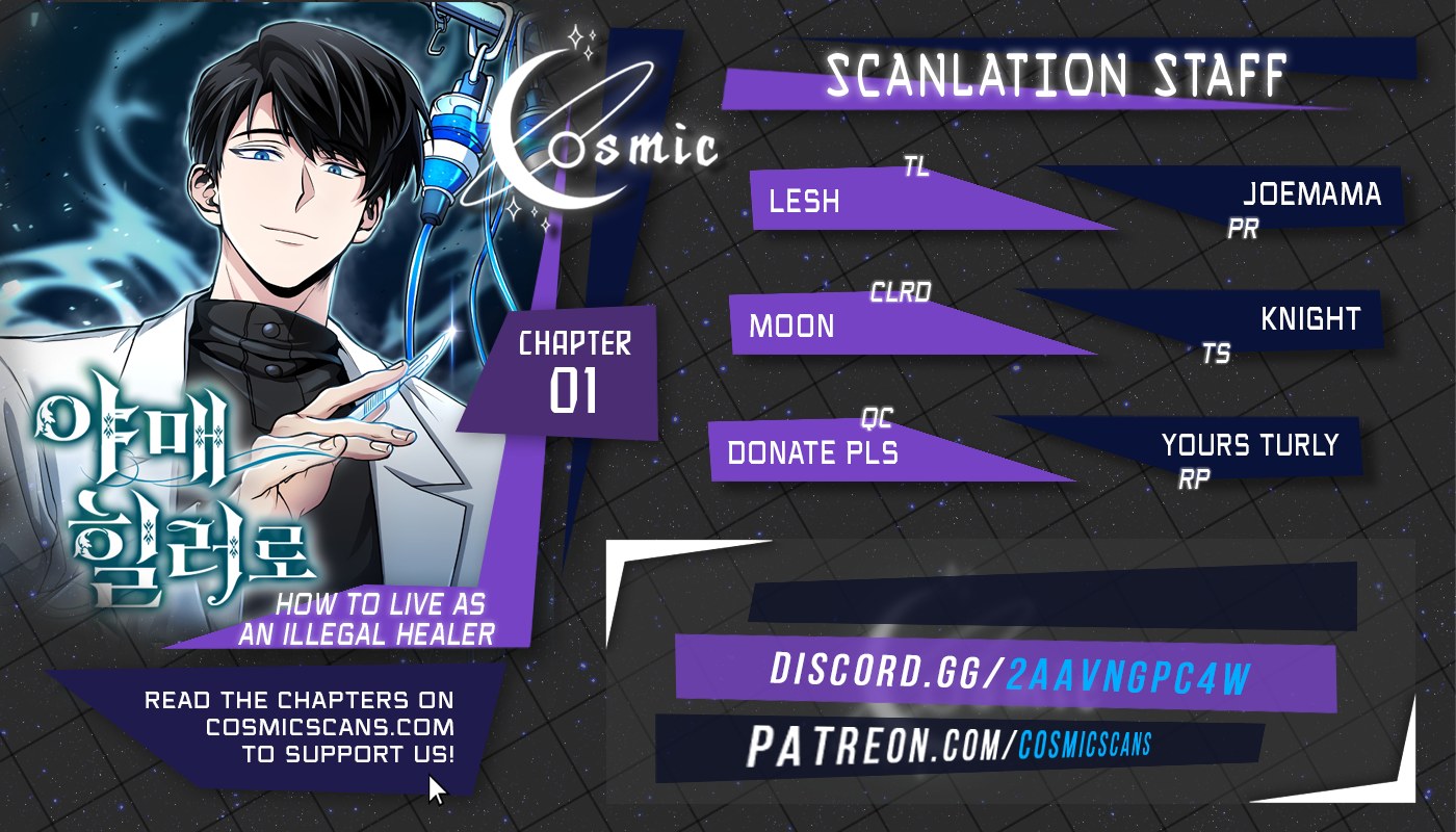 How to Live as an Illegal Healer Chapter 1 - Page 1