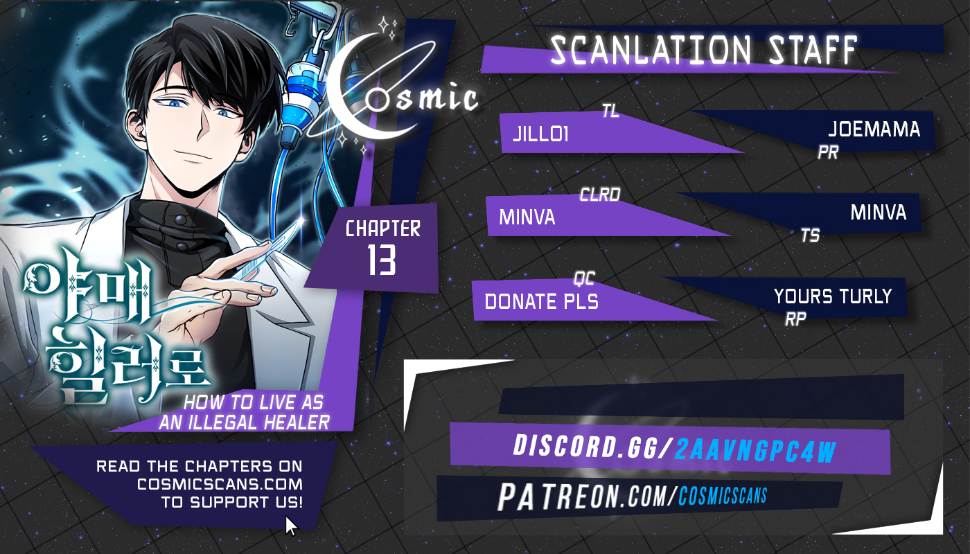 How to Live as an Illegal Healer Chapter 13 - Page 1
