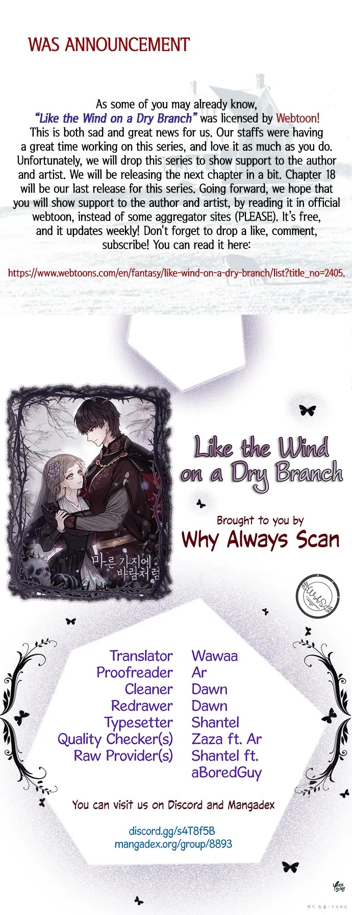 Like A Wind On A Dry Branch Chapter 18 - Page 18