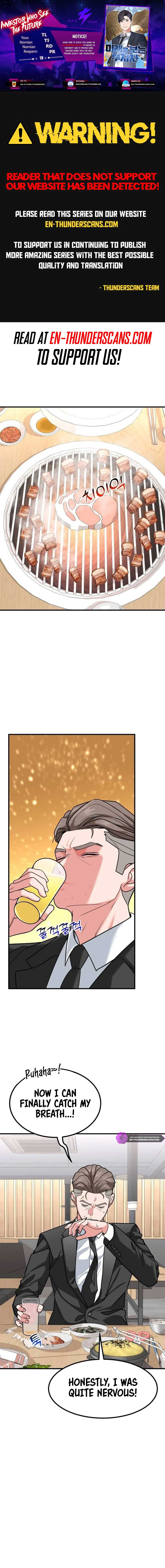 The Investor Who Sees the Future Chapter 19 - Page 1